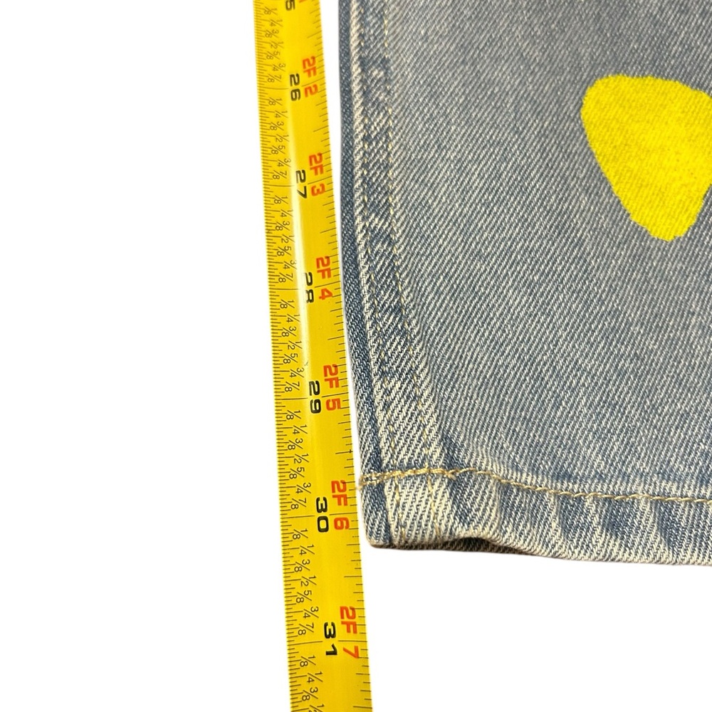 Designer Mirco Gaspari Hand Painted Jeans - Picture 8 of 9